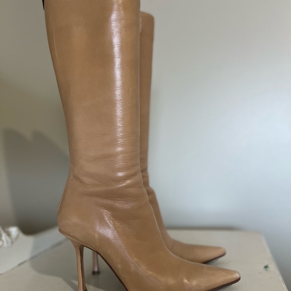 Jimmy Choo Leather Tall Boot - Picture 2 of 8
